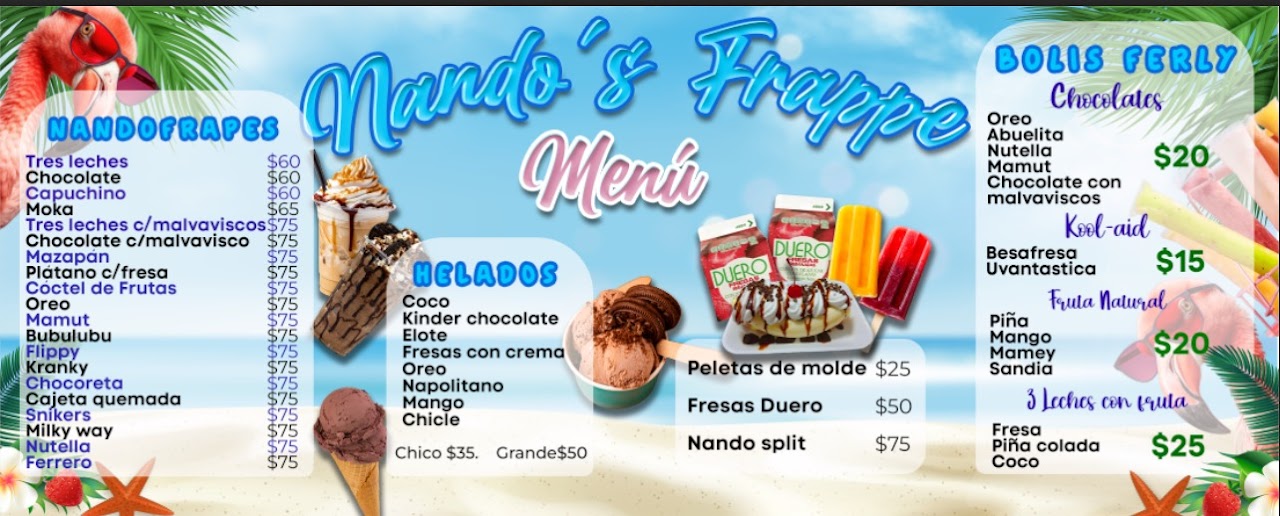 Nando's frappe Sisal